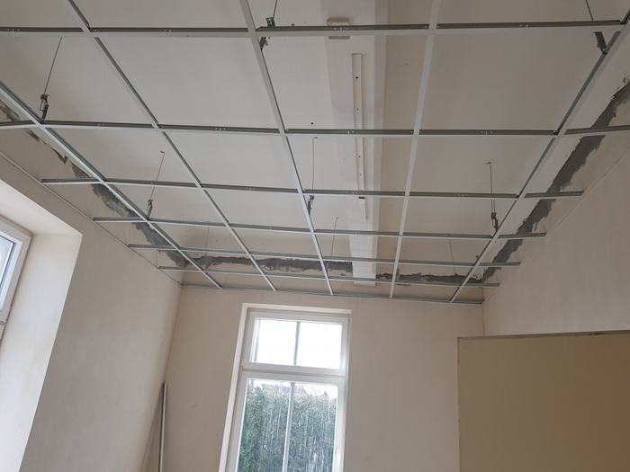 Instalace podhledu pro snížené stropy